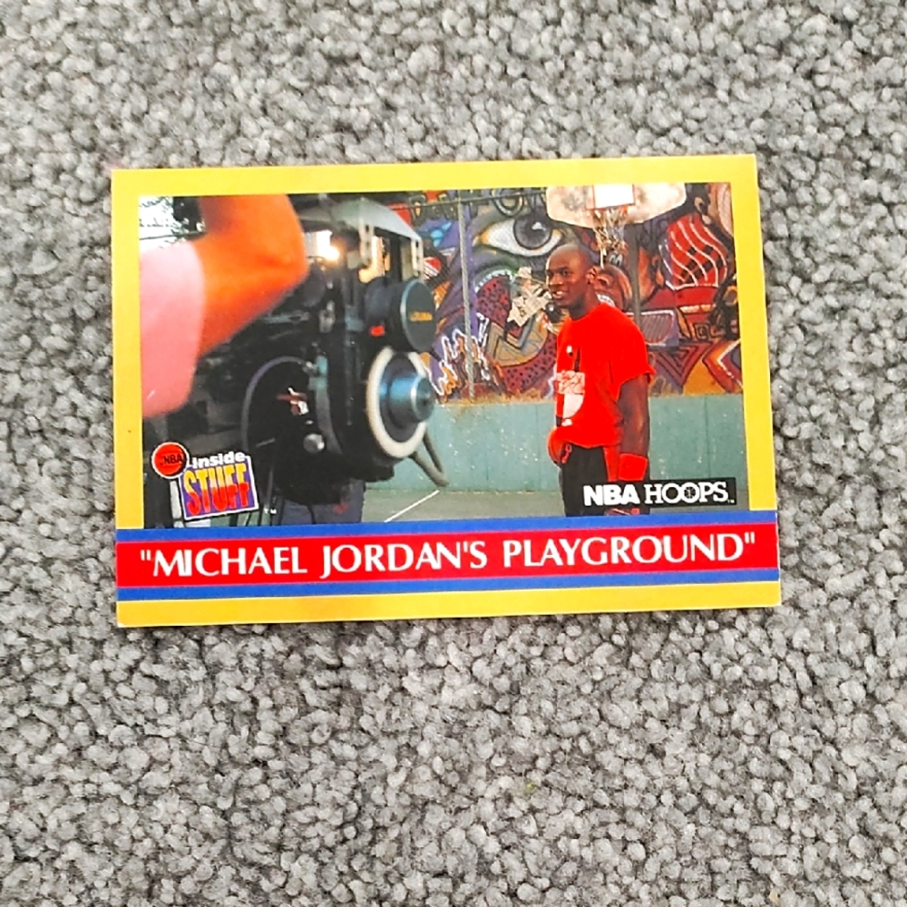 Michael Jordan's Playground Card